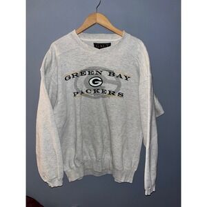 Galt Sand Green Bay‎ Packers Sweatshirt Grey Large NFL 1996